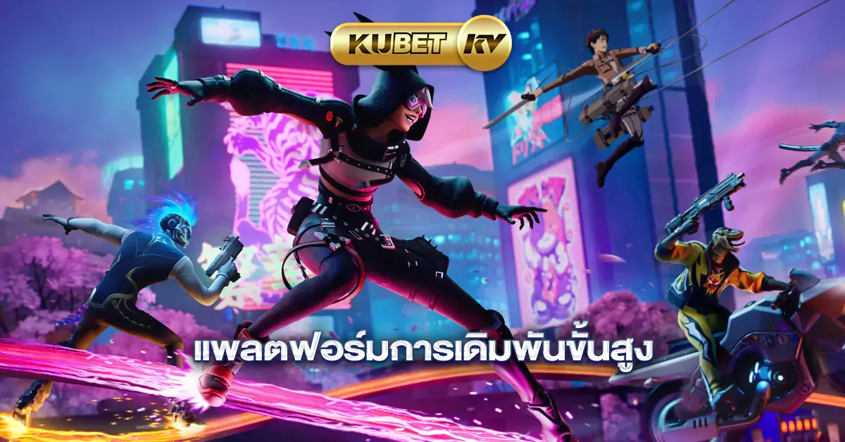 Tampilan visual arena permainan digital KENZOTOTO